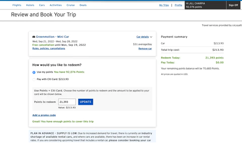 Review and Book Your Trip