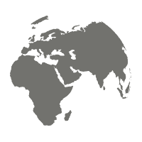 oceania gray map