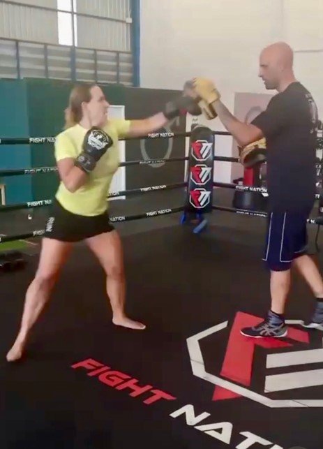 practicing-fight