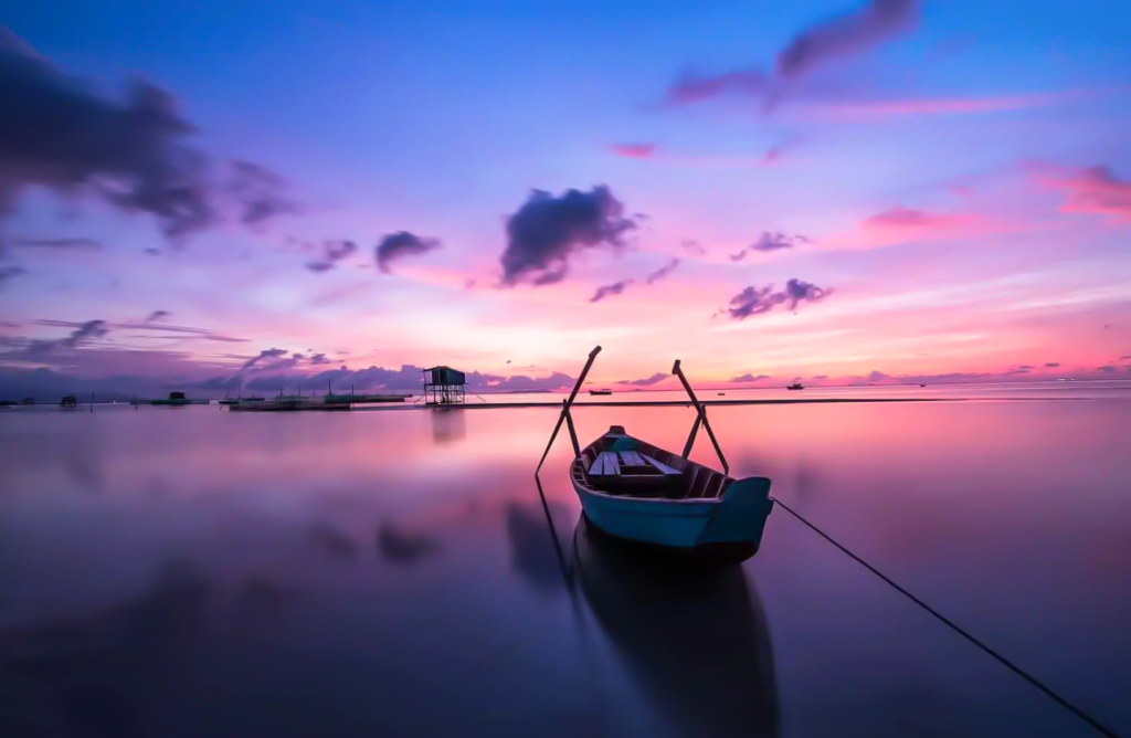 Boat riding trip