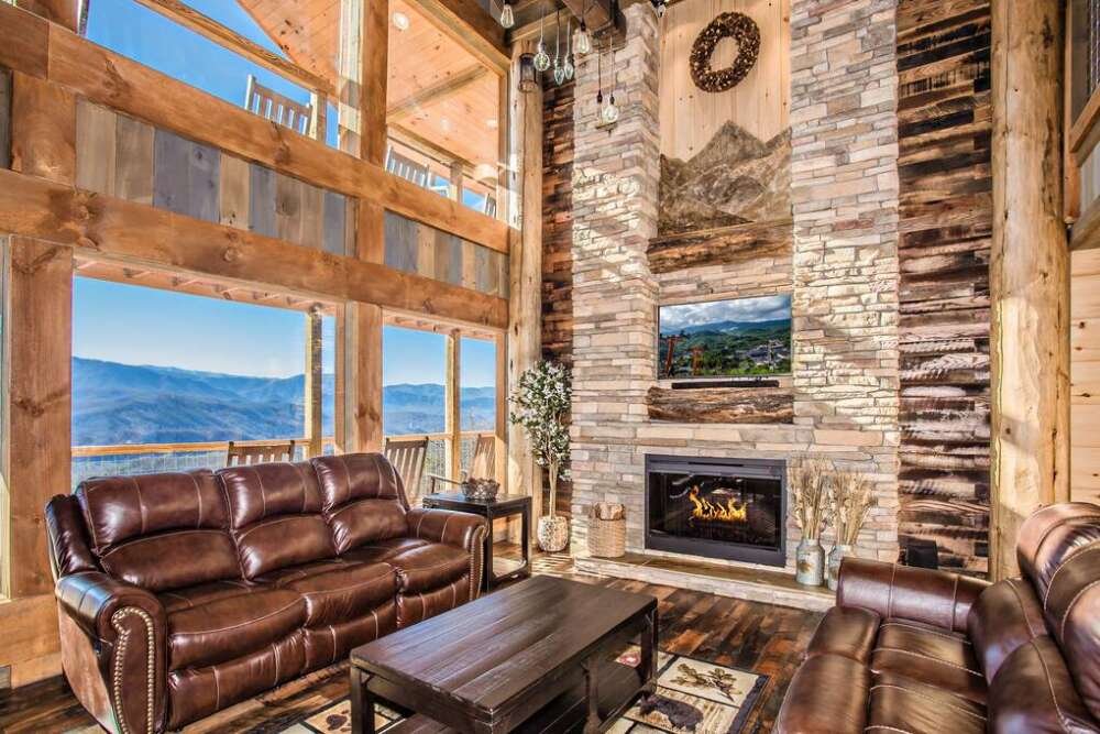 Timber tops cabin