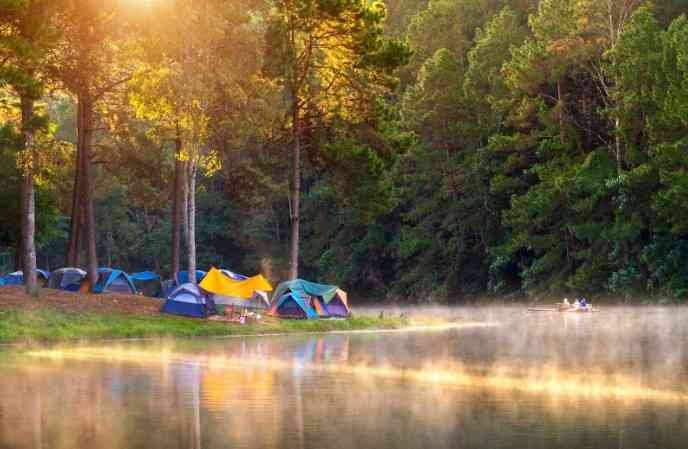 camping and backpacking in Thailand