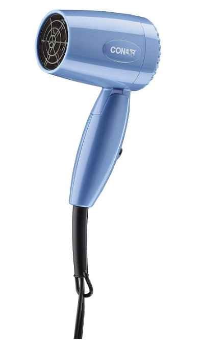 Conair’s 1600W Compact Travel Hair Dryer