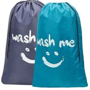 HOMEST 2 Pack XL Wash Me Travel Laundry Bag