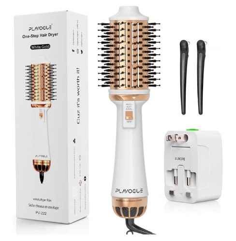 Plavogue’s Dual Voltage Hair Dryer Brush