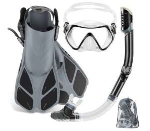 ZEEPORTE Mask Fin Snorkel Set - The All-in-One Aquatic Alchemy