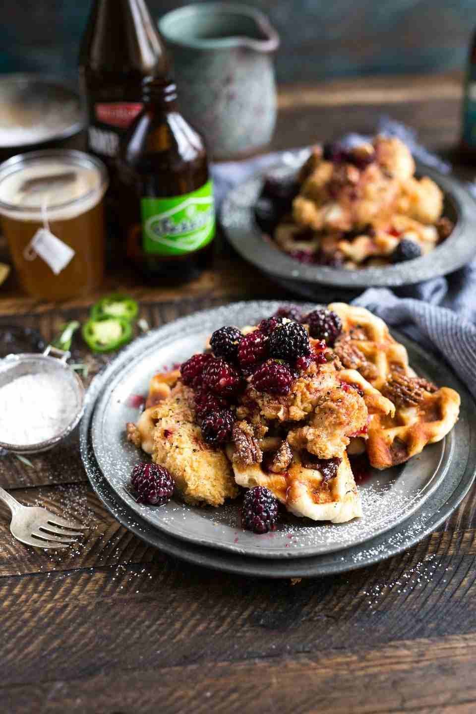 Chicken and Waffles at Sweet Chick