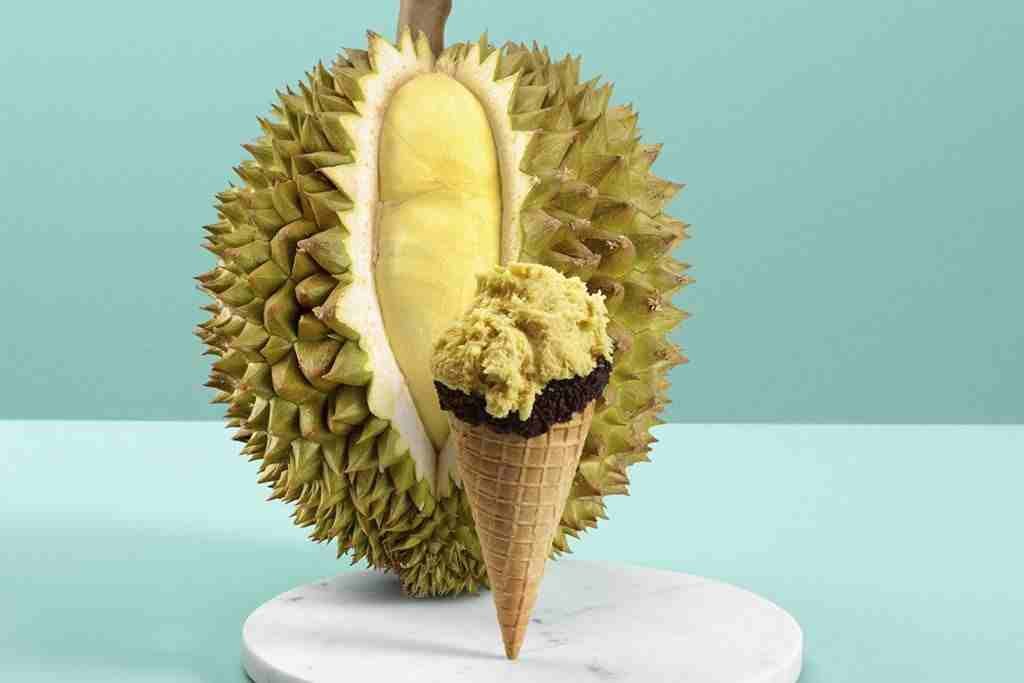 Durian Ice Cream at Chinatown Ice Cream Factory