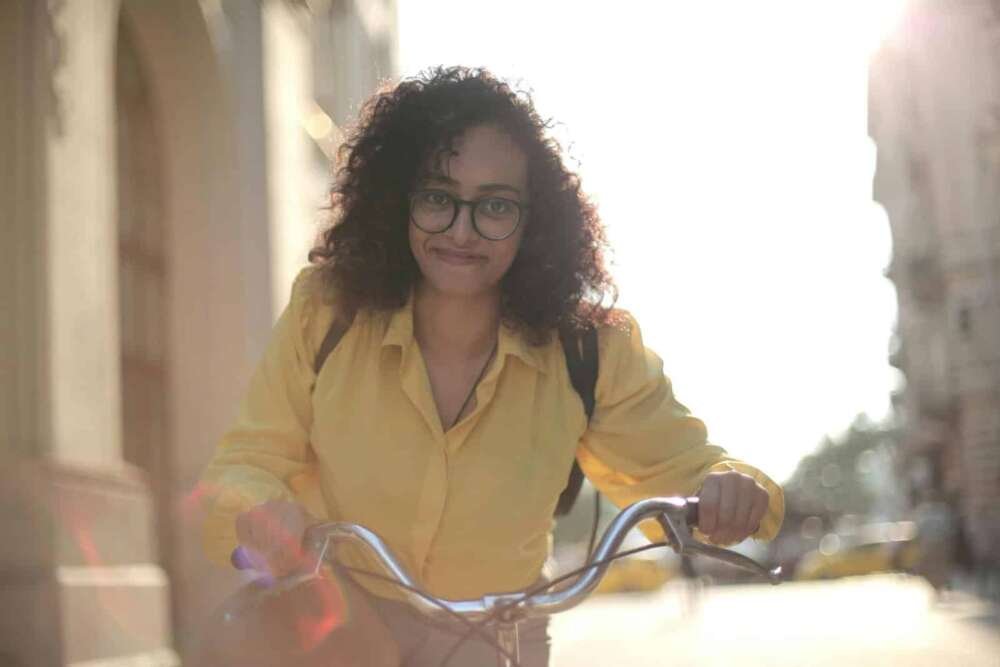 Glasses wearer